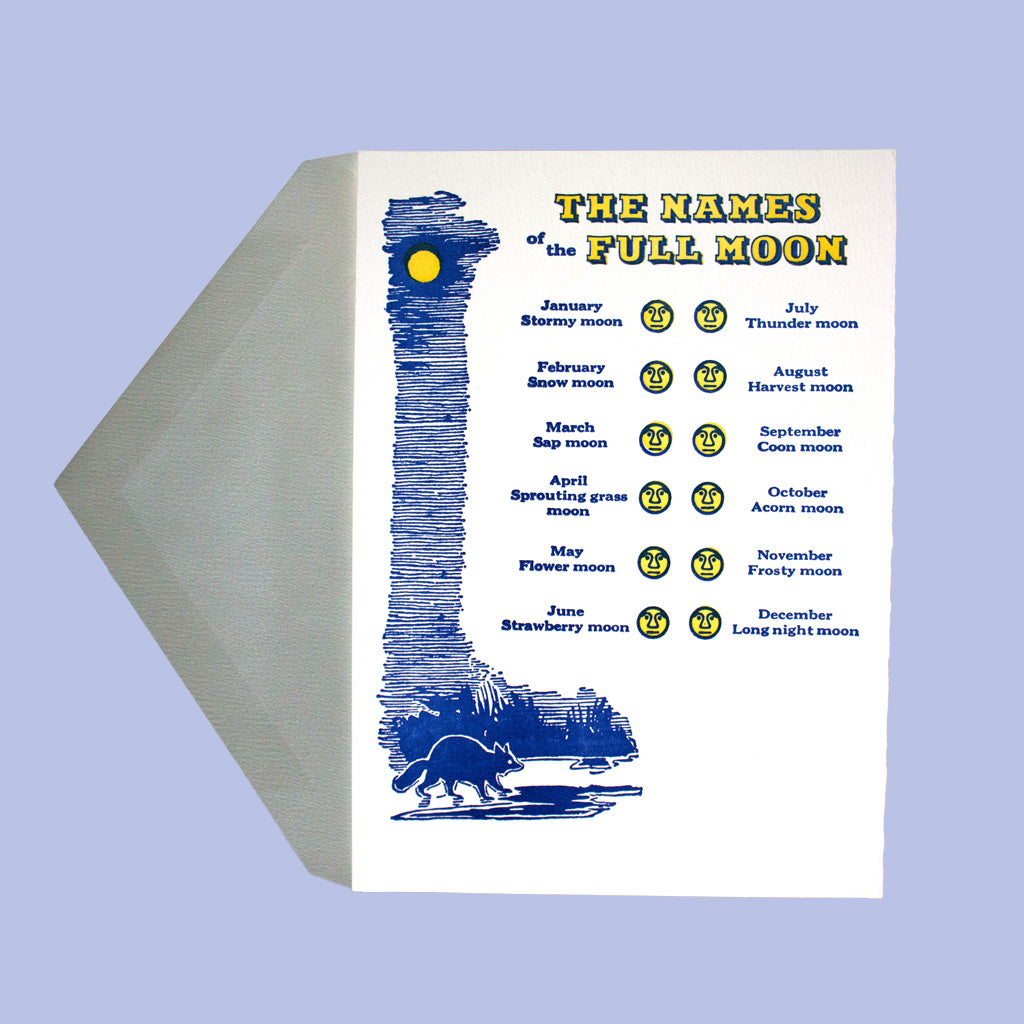 Names of the Full Moon