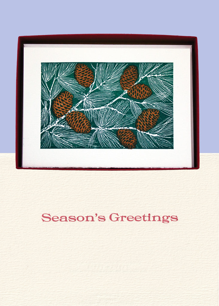 Pinecones - Holiday Box