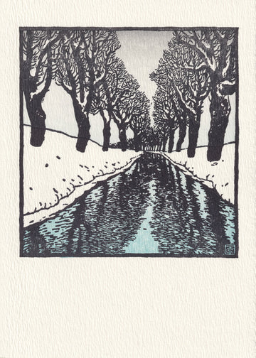 Snow Stream - Greeted