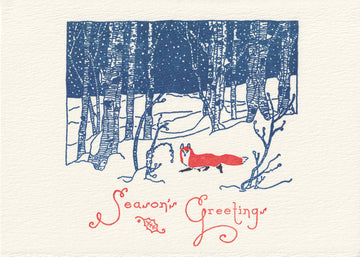 Snow Fox - Greeted
