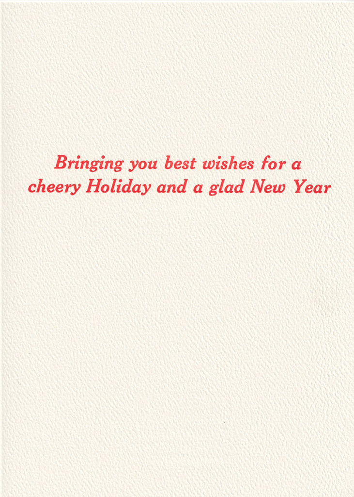 Woodpecker Christmas - Greeted