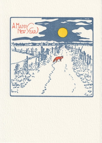 New Year Fox - Greeted