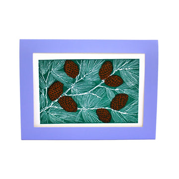 Pinecones - Holiday Box — front view [BX0387G_Front]
