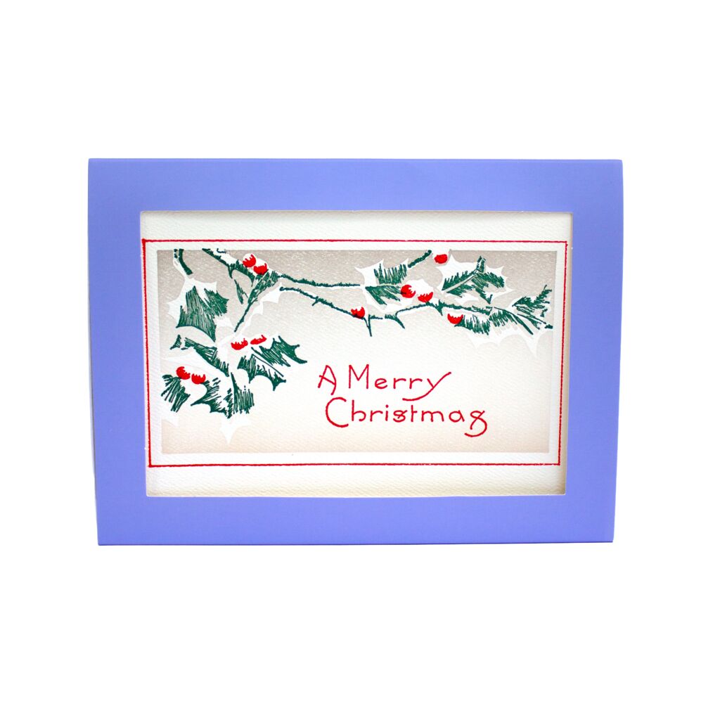 Snow Berries - Holiday Box — front view [BX1137G_Front]