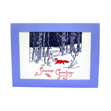 Snow Fox - Holiday Box — front view [BX1194G_Front]